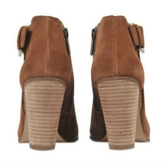 NEW Michael Michael Kors Adams Bootie Suede Brown Size 10 - Picture 3 of 8